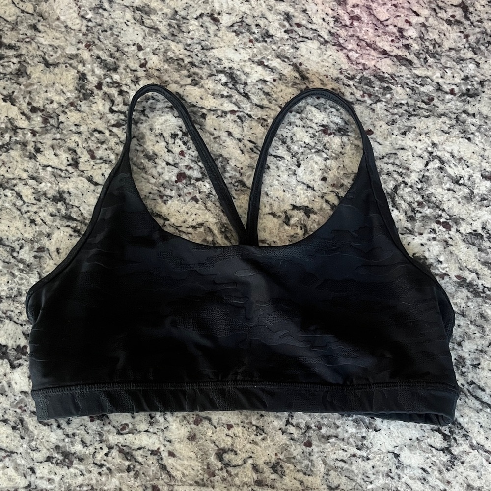 Fleo Black Camo Sports Bra